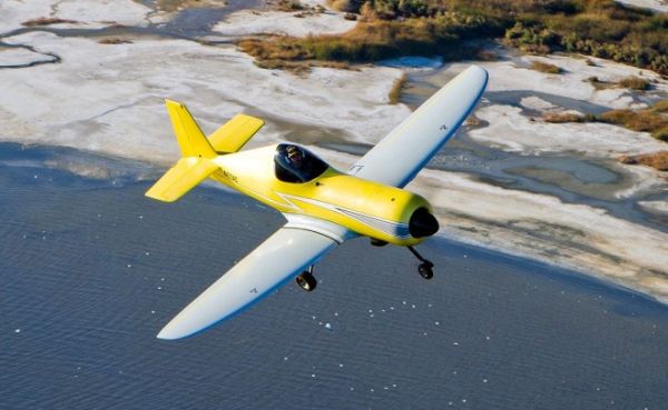 Aerochia LT-1 оснащён крылом с передней кромкой эллиптической формы, обеспечивающим минимальное аэродинамическое сопротивление.