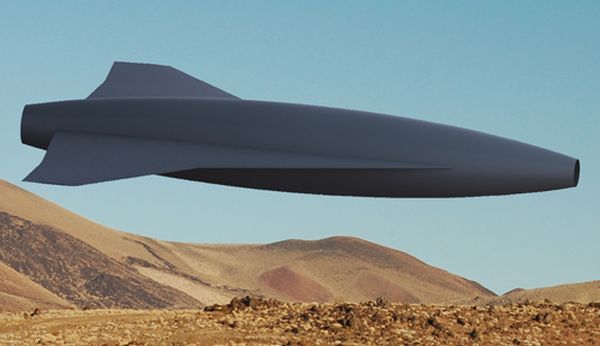 Формы GOJETT напоминают X-15 и крылатые ракеты. (Изображение Колорадского университета.) 