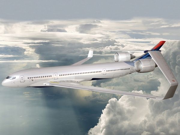 Инженеры Lockheed Martin верят в замкнутое крыло настолько, что уже предлагали его даже для пассажирских авиалайнеров. (Изображение NASA.)