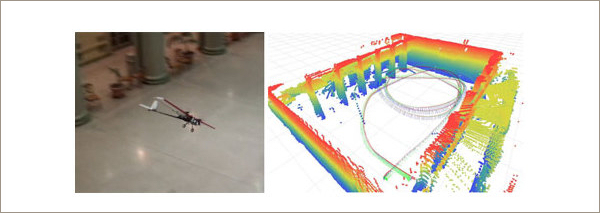 Лазерный дальномер определяет расстояние до препятствий, однако картографирование самих препятствий требует слишком больших вычислительных мощностей, а их пока не разместить на дроне. (Иллюстрация МТИ.)