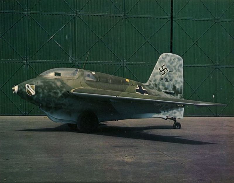 Me.163 - самый маленький истребитель времен Второй мировой войны